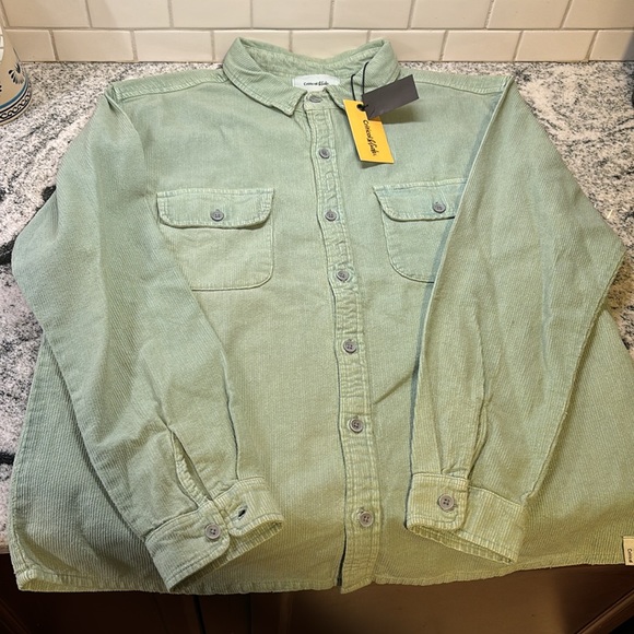 The Critical Slide Lazy Boy Corduroy Shirt - Picture 2 of 9